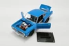 1969 Plymouth Barracuda Street Fighter Hardtop, Petty Blue - Acme A1806117 - 1/18 scale Diecast Car