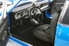 1969 Plymouth Barracuda Street Fighter Hardtop, Petty Blue - Acme A1806117 - 1/18 scale Diecast Car
