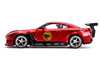 2009 Nissan GT-R (R35) w/Power Rangers Figure - Jada Toys 31908 - 1/24 scale Diecast Car