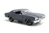 1970 Dom's Chevy Chevelle SS, Primer Gray - Jada 97835 - 1/24 Scale Diecast Model Toy Car