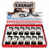 Box of 12 Diecast Model Toy Cars - 1957 Chevy Bel Air Police Car, 1/40 Scale