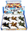 Supersonic Fighter Airplane Diecast  Package - Box of 6 Assd 7.5 Inch Scale Diecast Model Planes