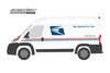 USPS 2019 Dodge Promaster Cargo Van, White - Greenlight 53010F/48 - 1/64 scale Diecast Model Toy Car