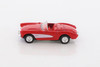 1957 Chevy Corvette, Red - Welly 52054G-D - 1/60 scale Diecast Model Toy Car