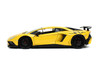 Lamborghini Aventador SV, Yellow - Jada Toys 32258/4 - 1/24 scale Diecast Model Toy Car