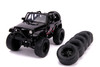 2007 Jeep Wrangler with Extra Wheels, Black - Jada Toys 31560 - 1/24 scale Diecast Model Toy Car