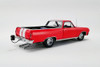 1965 Chevy El Camino, Red and White - Acme A1805411 - 1/18 scale Diecast Model Toy Car