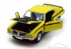 1970 Buick GSX, Yellow - Welly 22433 - 1/24 scale Diecast Model Toy Car (Brand New, but NOT IN BOX)