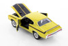 1970 Buick GSX, Yellow - Welly 22433 - 1/24 scale Diecast Model Toy Car (Brand New, but NOT IN BOX)