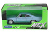 1965 Chevy Impala SS 396, Light Blue - Welly 22417WLBU/24 - 1/24 Scale Diecast Model Toy Car