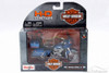 1980 Harley Davidson FLT Tour Guide, Blue - Maisto 31360/31 - 1/18 Scale Diecast Model Toy Car