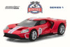 2017 Ford GT Tribute, Red - Greenlight 13200/48 - 1/64 Scale Diecast Model Toy Car