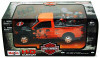 2010/Ford F-150 STX Pickup Harley-Davidson / XL 1200N Nightster Motorcycle, Orange w/ Black Flames - Maisto HD 32182 - 1/27 scale and /1/24 Scale Diecast Model Toy Car & Motorcycle