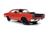 (MCACN) 1969.5 Dodge Super Bee Hardtop, R4 Red - Auto World AMM1231 - 1/18 scale Diecast Model Toy Car