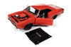 (MCACN) 1969.5 Dodge Super Bee Hardtop, R4 Red - Auto World AMM1231 - 1/18 scale Diecast Model Toy Car