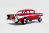 "Rat Fink Gasser" 1957 Chevy Bel Air Gasser, Red - Acme A1807008 - 1/18 scale Diecast Model Toy Car