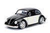 1959 Volkswagen Beetle, Black - Jada Toys 99021 - 1/24 scale Diecast Model Toy Car