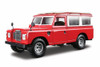 Land Rover SUV, Red - Bburago 22063R - 1/24 Scale Diecast Model Toy Car