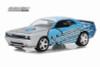 2009 Dodge Charger SRT8 MOPAR, Blue - Greenlight 29962/48 - 1/64 scale Diecast Model Toy Car