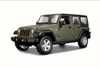 2015 Jeep Wrangler Unlimited, Green - Maisto 31268GN - 1/24 Scale Diecast Model Toy Car