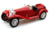 1931 Alfa Romeo 8C 2300 Spider Convertible, Red - Bburago 12063 - 1/18 scale Diecast Model Toy Car