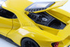 2007 Ford GT, Yellow - Welly 24082/4D - 1/24 Scale Diecast Model Toy Car