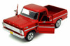 1969 Ford F100 Pick-up Truck, Burgundy - Showcasts 79315 - 1/24 Scale Diecast Model Toy Car