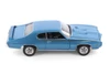 1969 Pontiac GTO, Blue - Welly 22501 - 1/24 Scale Diecast Model Toy Car (Brand New, but NOT IN BOX)