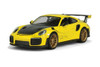 2018 Porsche 911 GT2 RS, Yellow and Black - Showcasts 34523 - 1/24 scale Diecast Model Toy Car