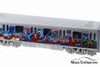 Metro Subway with Graffiti, Blue - Showcasts 2233DGF - 1/43 scale Diecast Model Toy Car