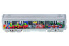 Metro Subway with Graffiti, Green - Showcasts 2233DGF - 1/43 scale Diecast Model Toy Car (1 train, no box)