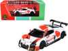 2018 Audi R8 LMS #66 WRT Suzuka 10 Hours, White and Red - Paragon PA55262 - 1/64 scale Diecast Car
