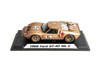 1966 Ford GT-40 MK II #5 After Race (Dirty Version), Gold - Shelby Collectibles SC430G - 1/18 scale Diecast Model Toy Car