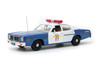 1978 Dodge Monaco Crystal Lake Police, White and Blue - Greenlight 19068 - 1/18 scale Diecast Car