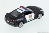 2009 Nissan GT-R Police, Black w/ White - Kinsmart 5340DP - 1/36 Scale Diecast Model Toy Car