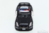 2009 Nissan GT-R Police, Black w/ White - Kinsmart 5340DP - 1/36 Scale Diecast Model Toy Car