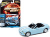 1999 Mazda MX5 Miata, Light Blue - Johnny Lightning JLSP111-24A - 1/64 scale Diecast Model Toy Car