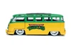 1962 Volkswagen Bus w/Leonardo figure, Teenage Mutant Ninja Turtles - Jada 31786 - 1/24 Diecast Car