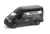 Terre Haute, Indiana Police Prisoner Transport 2020 Ford Transit LWB High Roof, Black - Greenlight 30212/48 - 1/64 scale Diecast Model Toy Car