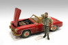 Auto Mechanic - Sweating Joe, Green - American Diorama 76362 - 1/24 Figurine - Diorama Accessory