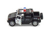 2005 Hummer H2 SUT Police Pickup Truck, Red - Kinsmart 5097DP - 1/40 scale Diecast Model Toy Car