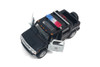 2005 Hummer H2 SUT Police Pickup Truck, Red - Kinsmart 5097DP - 1/40 scale Diecast Model Toy Car