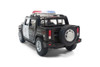 2005 Hummer H2 SUT Police Pickup Truck, Red - Kinsmart 5097DP - 1/40 scale Diecast Model Toy Car