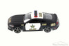 2015 Ford Mustang GT Police, Black - Kinsmart 5386DP - 1/38 Scale Diecast Model Toy Car