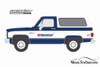 1983 GMC Jimmy Sierra Classic Pickup Truck with Camper, 41090F/48- 1/64 scale Diecast Model Toy Car