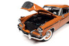 1957 Studebaker Golden Hawk, Coppertone Orange and White - Auto World AW270 - 1/18 Diecast Car