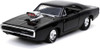 Dom's 1970 Dodge Charger, Black - Jada Toys 32215 - 1/32 scale Diecast Model Toy Car