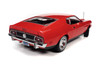 1971 Ford Mustang Mach 1 Hardtop, Bright Red - Auto World AWSS126 - 1/18 scale Diecast Model Toy Car