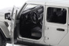 2021 Jeep Gladiator Overland (Hard Top), Silver - Motor Max 79365SV - 1/27 scale Diecast Car