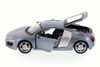 Audi R8 Hard Top, Metallic Blue - Maisto 31281BU - 1/24 Scale Diecast Model Toy Car